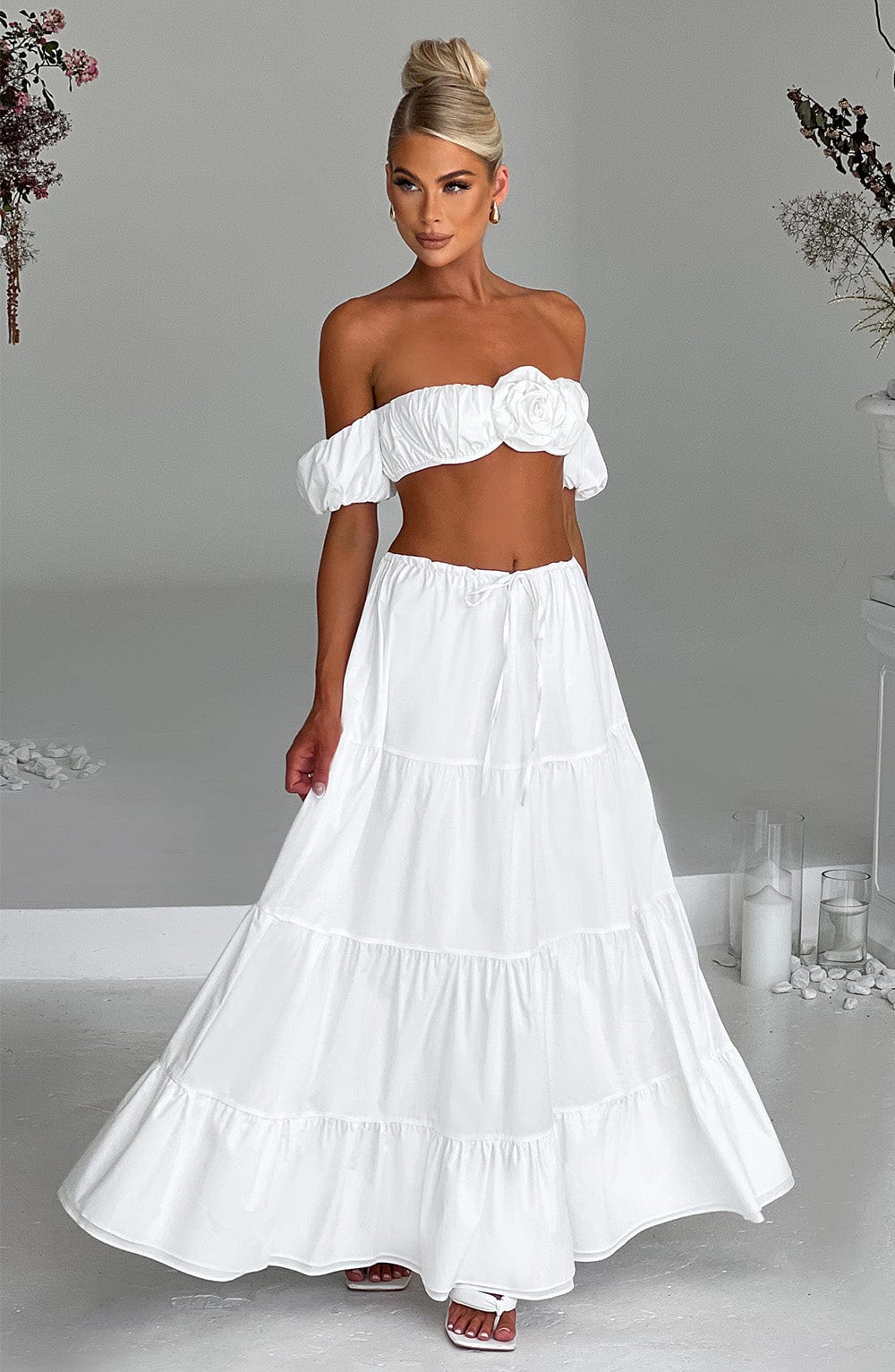 Carmen Top - Ivory - Napalia