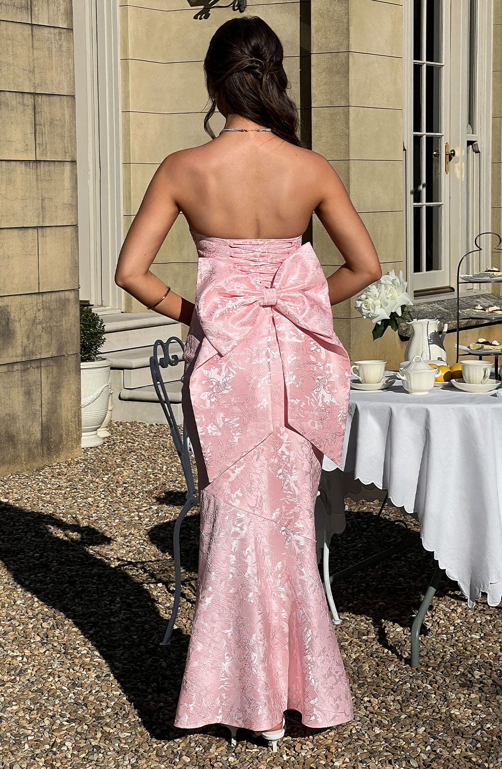 Felicity Maxi Dress - Blush - Napalia