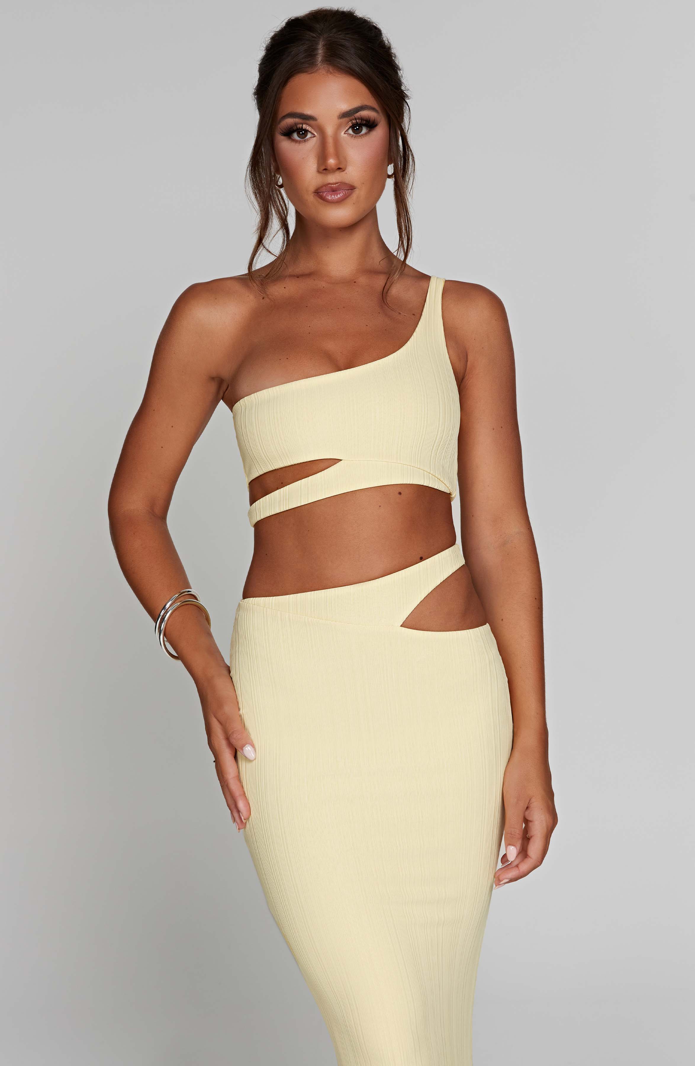 Kaela Top - Lemon - Napalia