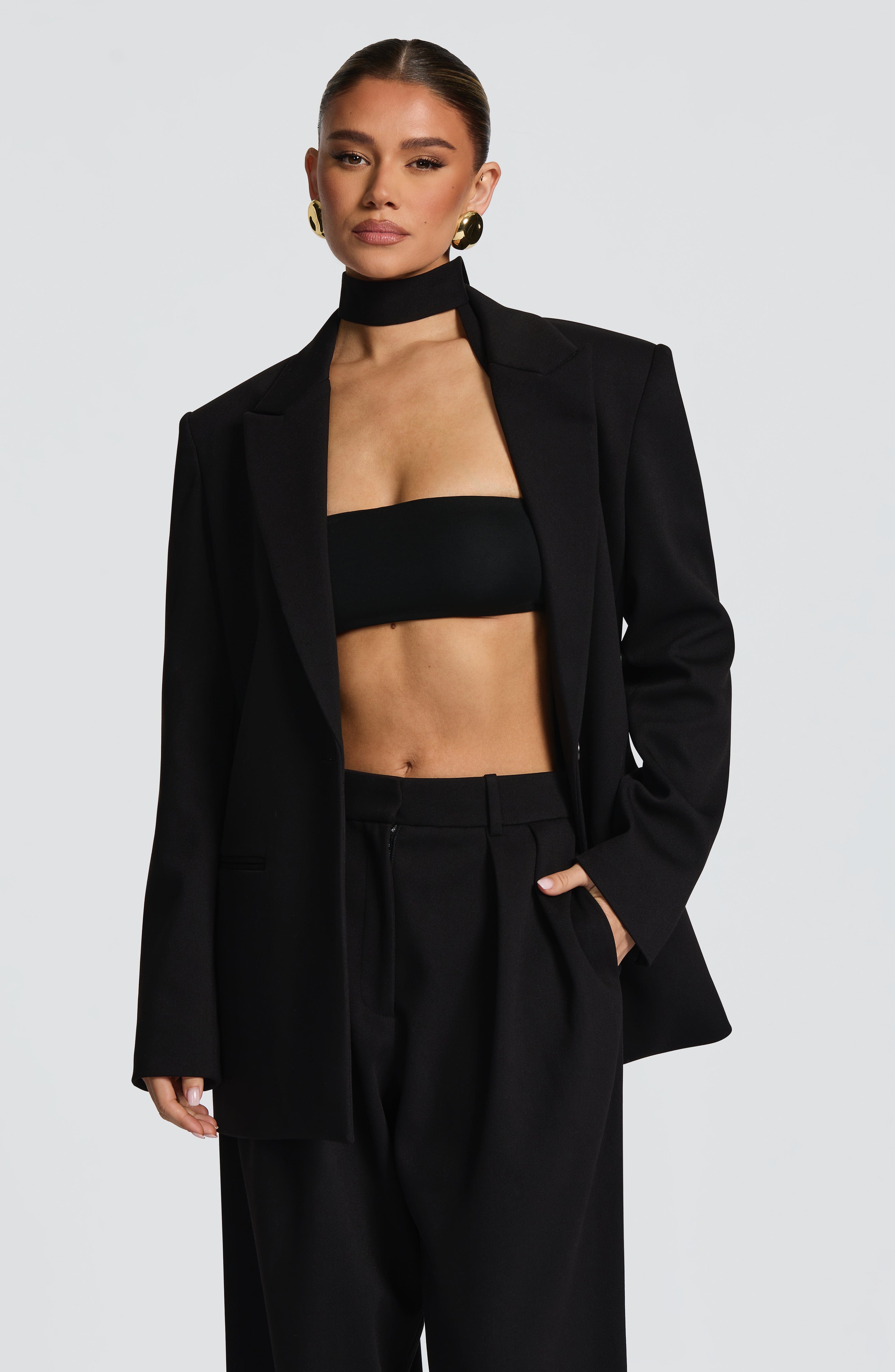 Reece Blazer - Black - Napalia