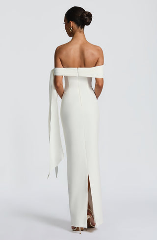 Addie Maxi Dress - Ivory - glavon