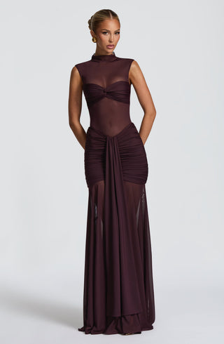 Adina Top - Plum - glavon