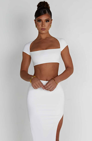 Adorn Top - Ivory - glavon