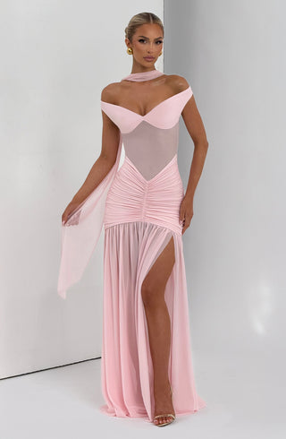 Alaia Maxi Dress - Blush - glavon