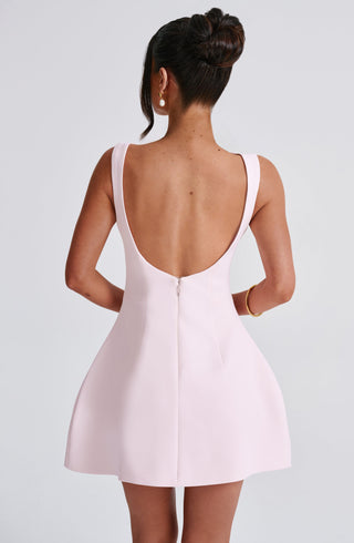Alana Mini Dress - Blush - glavon