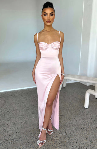 Alora Maxi Dress - Blush - glavon