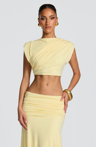 Amara Top - Lemon - glavon