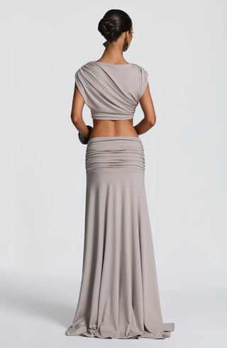Amara Top - Light Grey - glavon