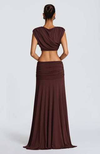Amara Top - Plum Brown - glavon