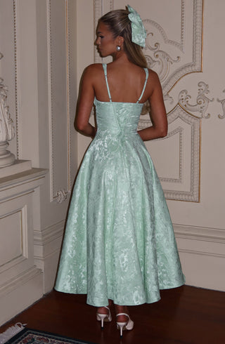 Amity Midi Dress - Mint - glavon