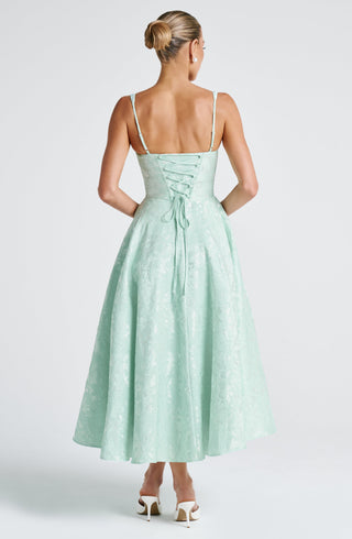Amity Midi Dress - Mint - glavon