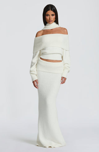 Andie Top - Ivory - glavon