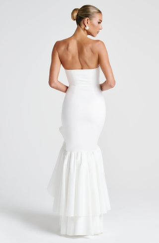 Angelina Maxi Dress - Ivory - glavon