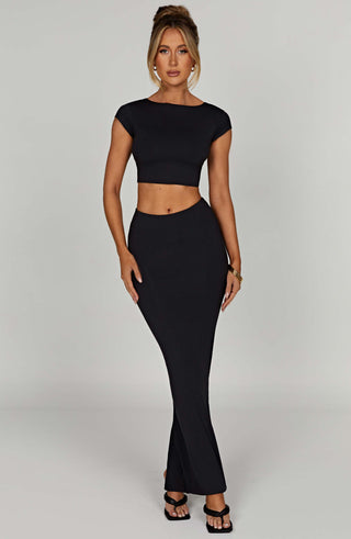Anika Top - Black - glavon