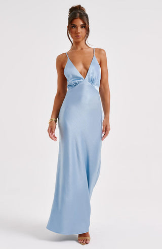 Anja Maxi Dress - Turquoise - glavon