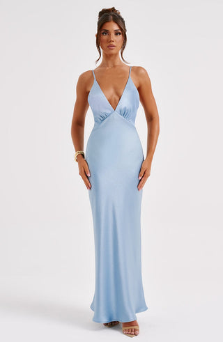 Anja Maxi Dress - Turquoise - glavon