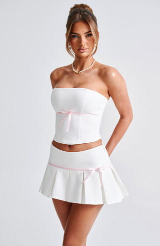 Anya Top - Ivory - glavon