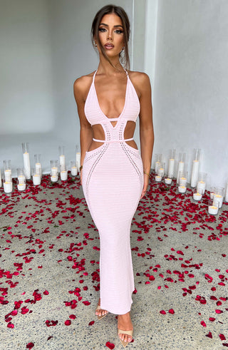 Arabella Maxi Dress - Blush - glavon