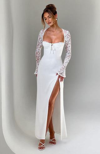 Aria Maxi Dress - Ivory - glavon