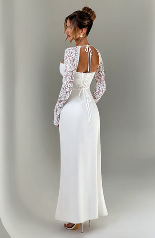 Aria Maxi Dress - Ivory - glavon