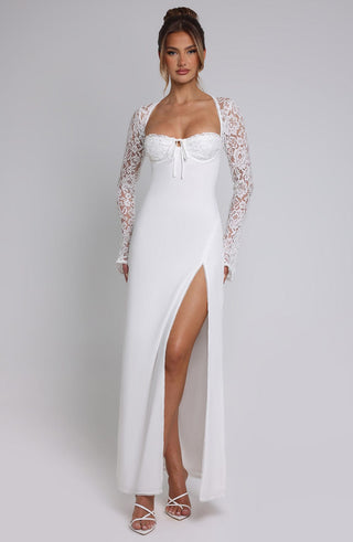Aria Maxi Dress - Ivory - glavon