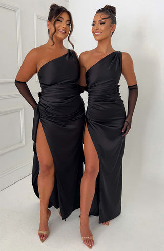 Ariel Maxi Dress - Black - glavon