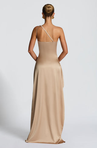 Ariel Maxi Dress - Champagne - glavon