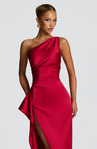 Ariel Maxi Dress - Red - glavon