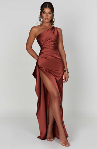 Ariel Maxi Dress - Rust - glavon