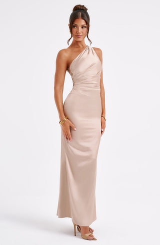 Arizona Maxi Dress - Champagne - glavon