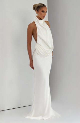 Armelle Maxi Dress - Ivory - glavon