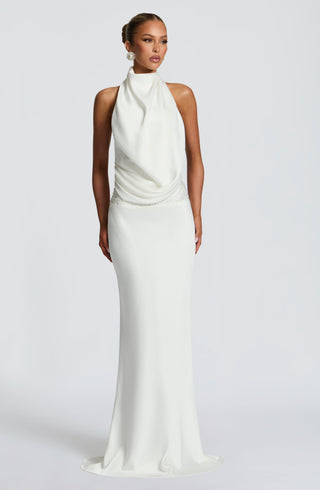Armelle Maxi Dress - Ivory - glavon