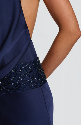 Armelle Maxi Dress - Navy - glavon
