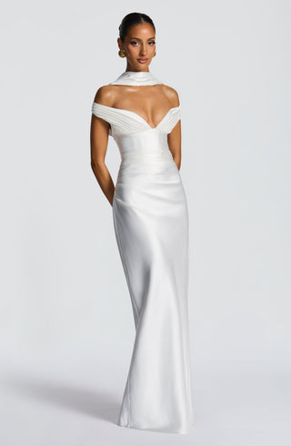 Aurelia Maxi Dress - Ivory - glavon