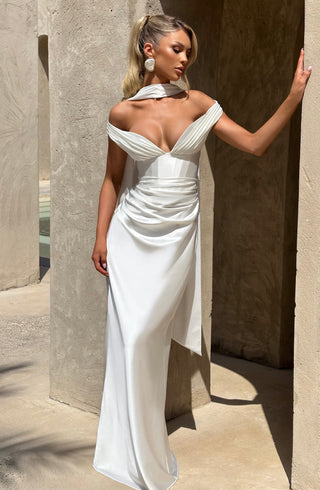 Aurelia Maxi Dress - Ivory - glavon