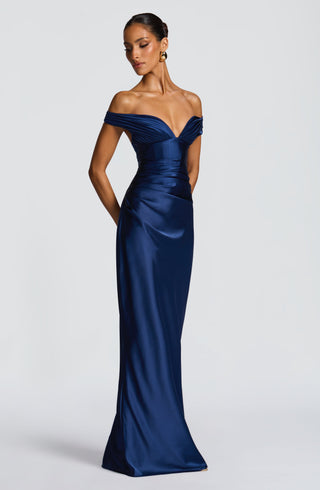 Aurelia Maxi Dress - Navy - glavon