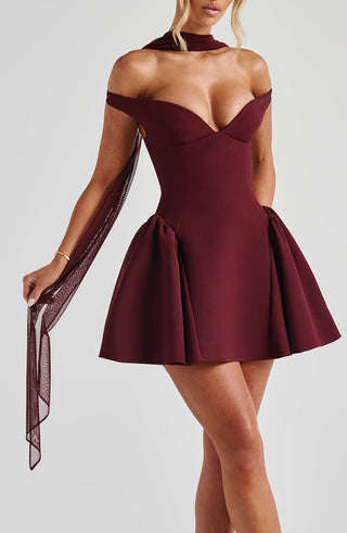 Ayla Scarf - Cherry Lacquer - glavon