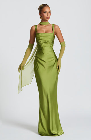 Ayla Scarf - Olive - glavon