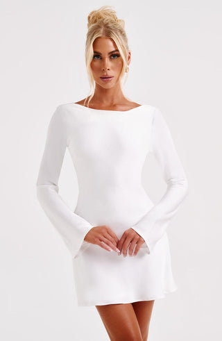 Bambi Mini Dress - Ivory - glavon