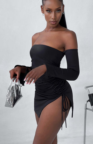 Becca Mini Dress - Black - glavon