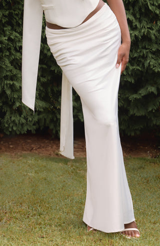 Bernadette Maxi Skirt - Ivory - glavon