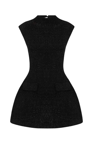 Blake Mini Dress - Black - glavon
