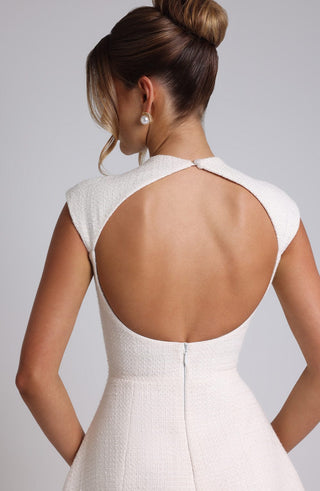 Blake Mini Dress - Ivory - glavon