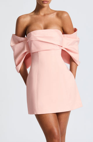 Briella Mini Dress - Blush - glavon