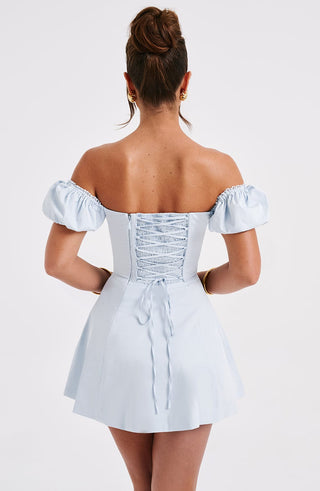 Caitlyn Mini Dress - Blue - glavon