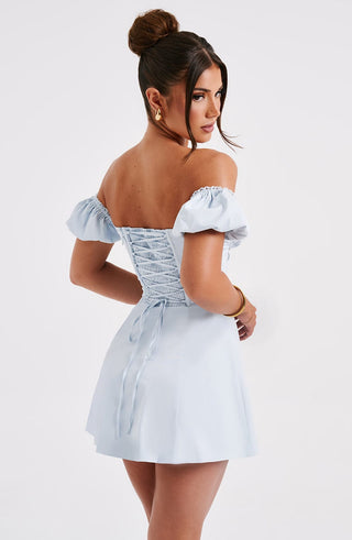 Caitlyn Mini Dress - Blue - glavon