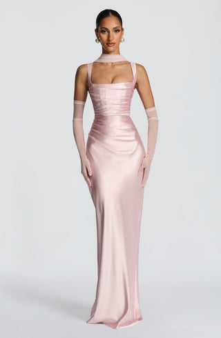 Calanthe Maxi Dress - Blush - glavon