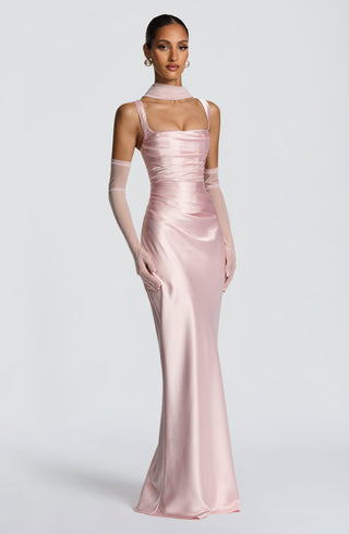Calanthe Maxi Dress - Blush - glavon