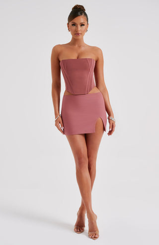 Cami Corset - Rose Pink - glavon