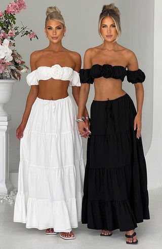 Carmen Top - Black - glavon
